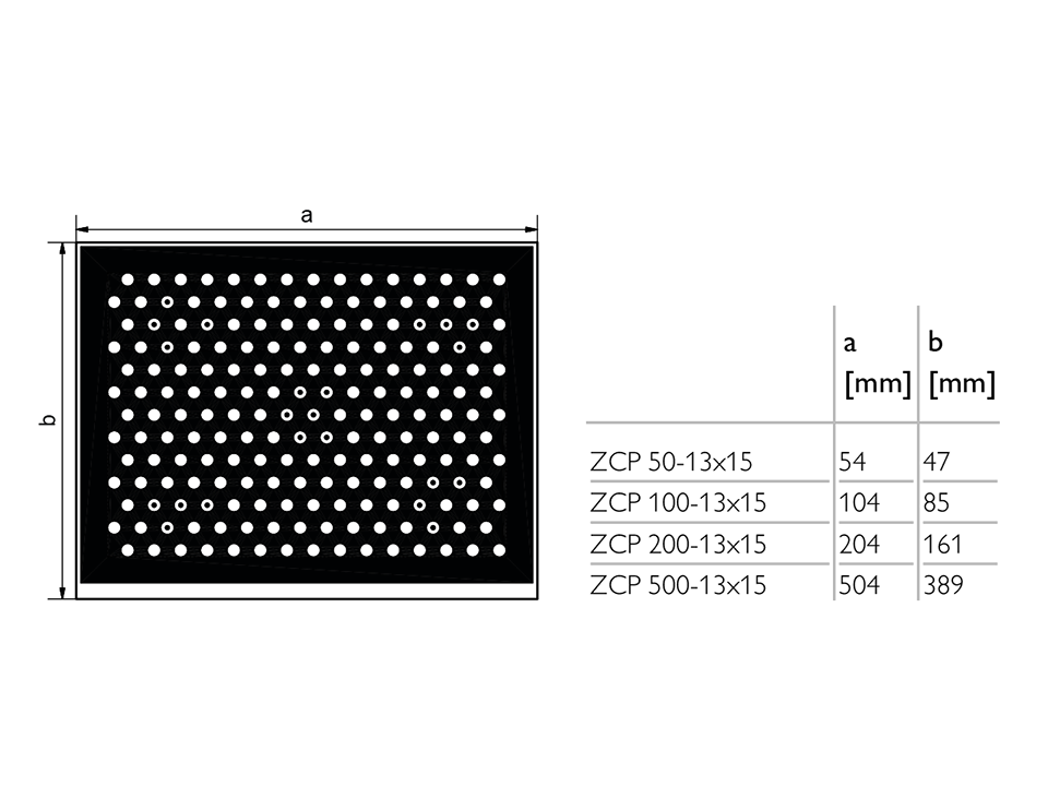 ZCP 100-13x15