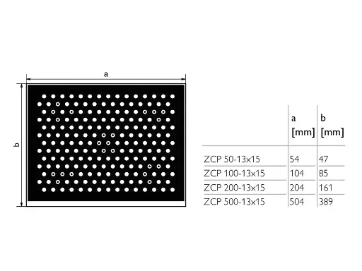 [533-11031] ZCP 100-13x15